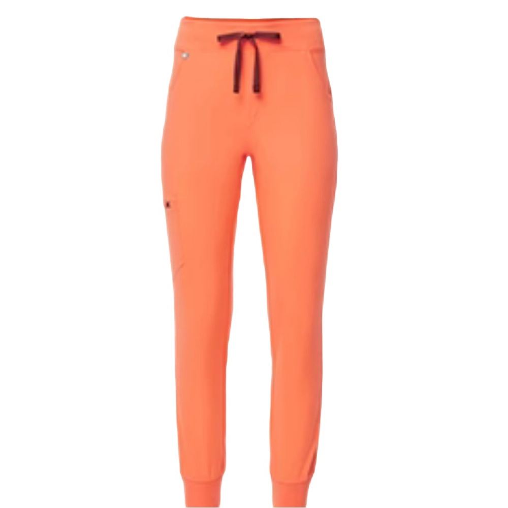 FIGS - NWT Women's Sunset Orange Zamora Scrub bottoms Limited edition color.